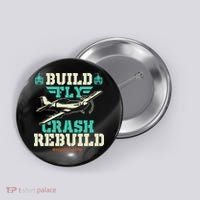 Build Fly Crash Rebuild RC Airplane Pilot RC Plane Button thumb 0