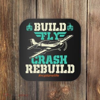 Build Fly Crash Rebuild RC Airplane Pilot RC Plane Coaster