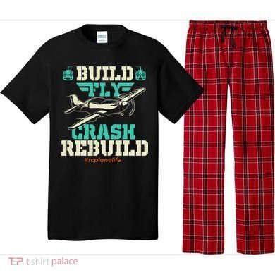 Build Fly Crash Rebuild RC Airplane Pilot RC Plane Pajama Set
