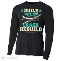 Build Fly Crash Rebuild RC Airplane Pilot RC Plane Cooling Performance Long Sleeve Crew thumb 0