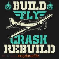 Build Fly Crash Rebuild RC Airplane Pilot RC Plane Kids Hoodie thumb 5