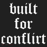 Built For Conflict Funny Gym Workout Lovers Women's Sweatshirt thumb 2