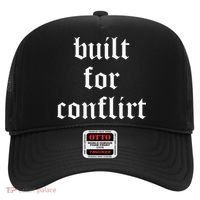 Built For Conflict Funny Gym Workout Lovers Hat thumb 0