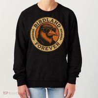 Birdland Forever Cool Retro Oriole Gift For Women Women's Sweatshirt thumb 0