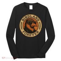 Birdland Forever Cool Retro Oriole Gift For Women Long Sleeve Shirt thumb 0