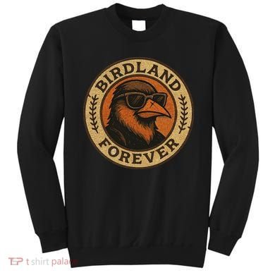 Birdland Forever Cool Retro Oriole Gift For Women Sweatshirt