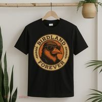 Birdland Forever Cool Retro Oriole Gift For Women T-Shirt thumb 2