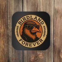 Birdland Forever Cool Retro Oriole Gift For Women Coaster thumb 0