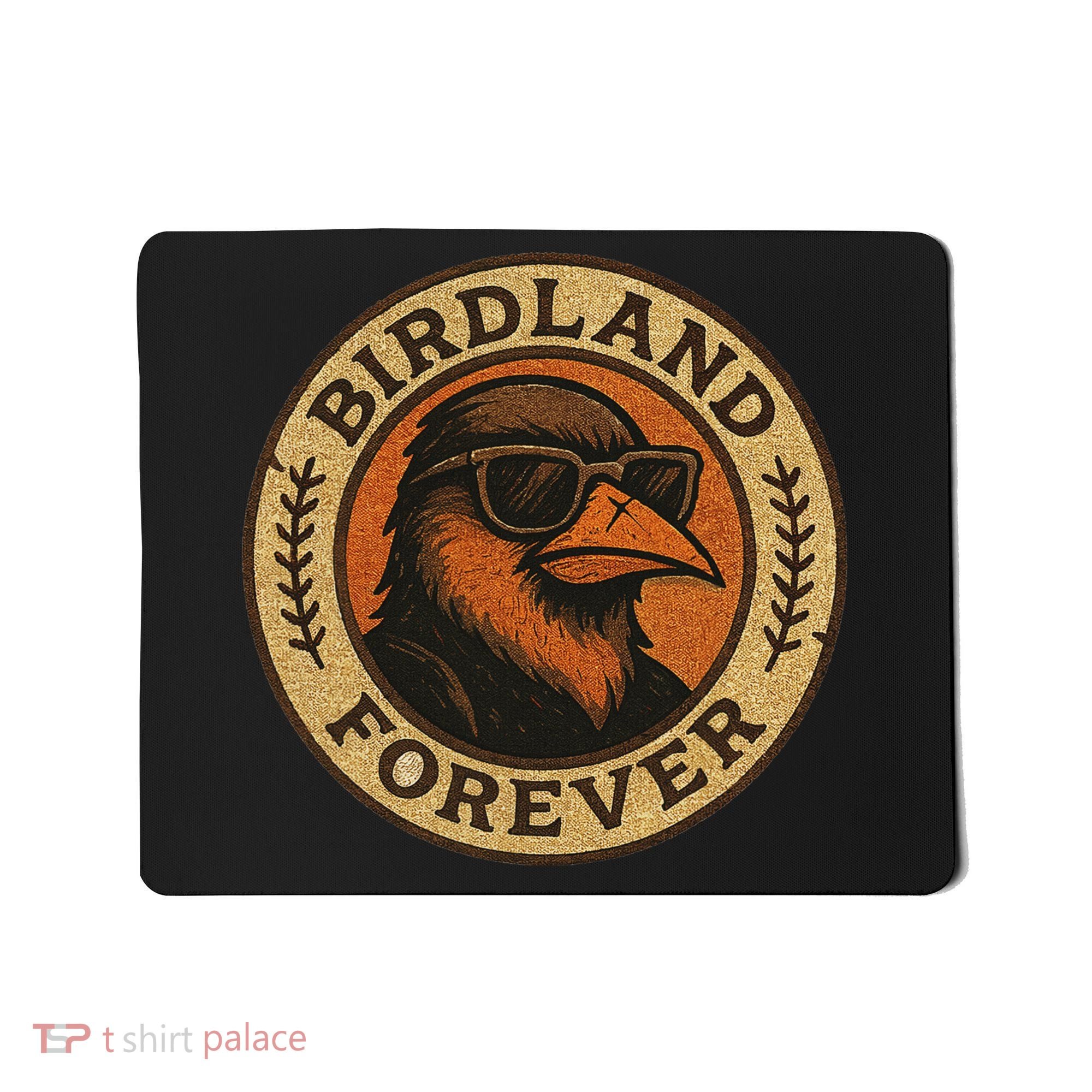 Birdland Forever Cool Retro Oriole Gift For Women Mousepad
