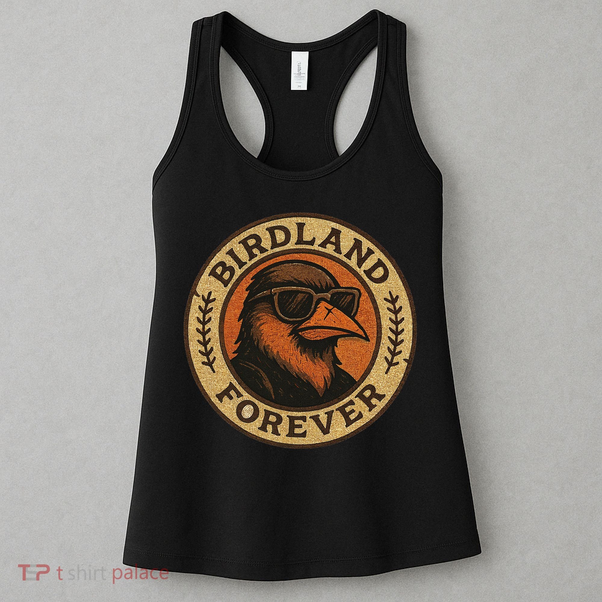 Birdland Forever Cool Retro Oriole Gift For Women Women's Tank Top