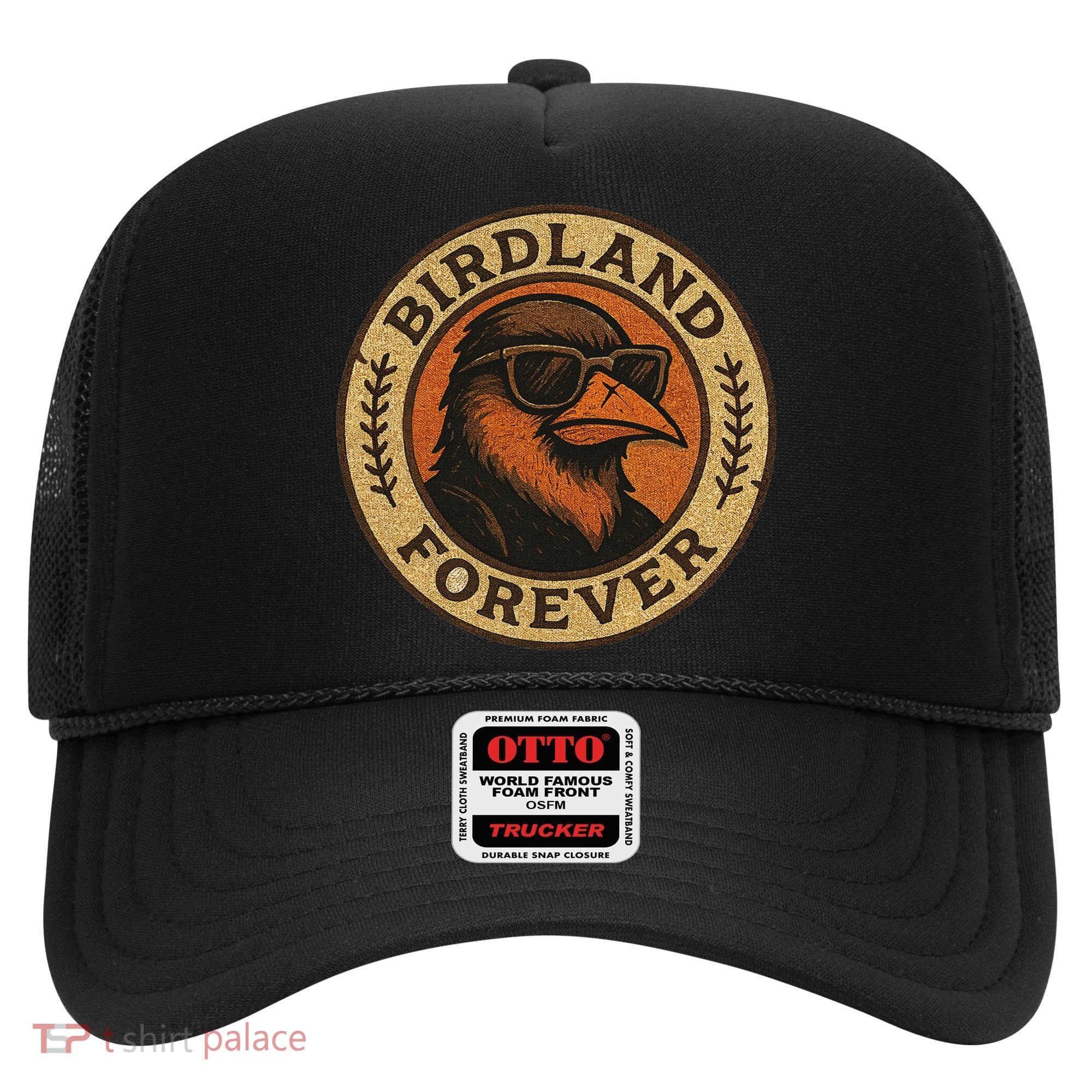 Birdland Forever Cool Retro Oriole Gift For Women Hat