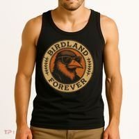 Birdland Forever Cool Retro Oriole Gift For Women Tank Top thumb 3