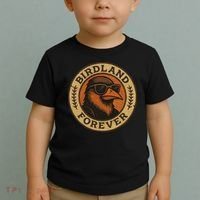Birdland Forever Cool Retro Oriole Gift For Women Toddler T-Shirt thumb 2