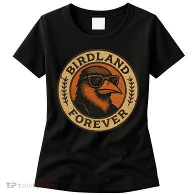 Birdland Forever Cool Retro Oriole Gift For Women Women's T-Shirt