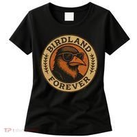 Birdland Forever Cool Retro Oriole Gift For Women Women's T-Shirt thumb 0