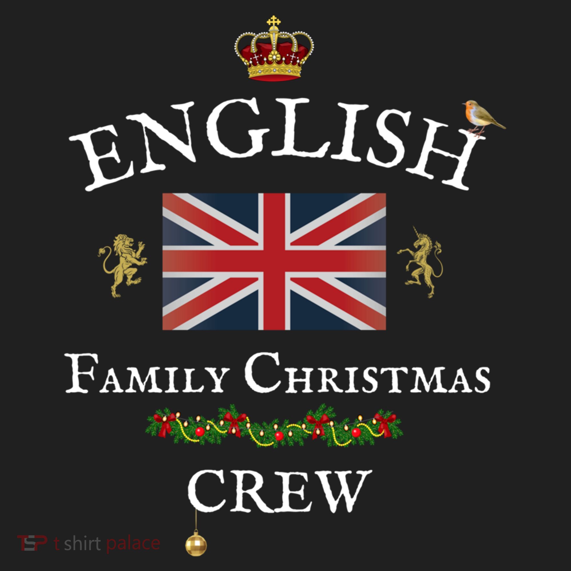 British Family Christmas Crew Union Jack Flag United Kingdom Cool Gift Women's Sweatshirt