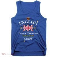 British Family Christmas Crew Union Jack Flag United Kingdom Cool Gift Tank Top thumb 0