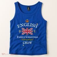 British Family Christmas Crew Union Jack Flag United Kingdom Cool Gift Tank Top thumb 2