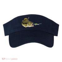 Bass Fish Chasing Lure Hook Fishing Fan Visor thumb 0