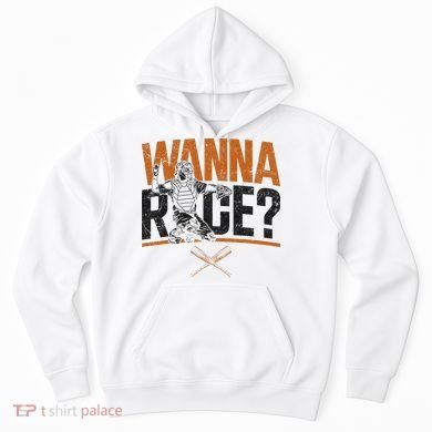 Baseball Fan Catcher Vintage Wanna Race Hoodie