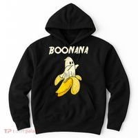 Boonana Funny Cute Banana Ghost Halloween Banana Lover Gifts Hoodie thumb 0