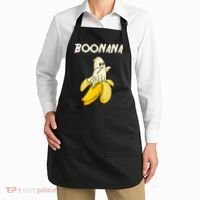 Boonana Funny Cute Banana Ghost Halloween Banana Lover Gifts Apron thumb 2