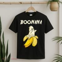 Boonana Funny Cute Banana Ghost Halloween Banana Lover Gifts T-Shirt thumb 2