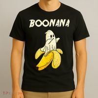 Boonana Funny Cute Banana Ghost Halloween Banana Lover Gifts T-Shirt thumb 3