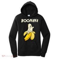 Boonana Funny Cute Banana Ghost Halloween Banana Lover Gifts Women's Hoodie thumb 0