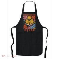 Boho Floral Coquette Intervention Squad Early Intervention Apron thumb 0