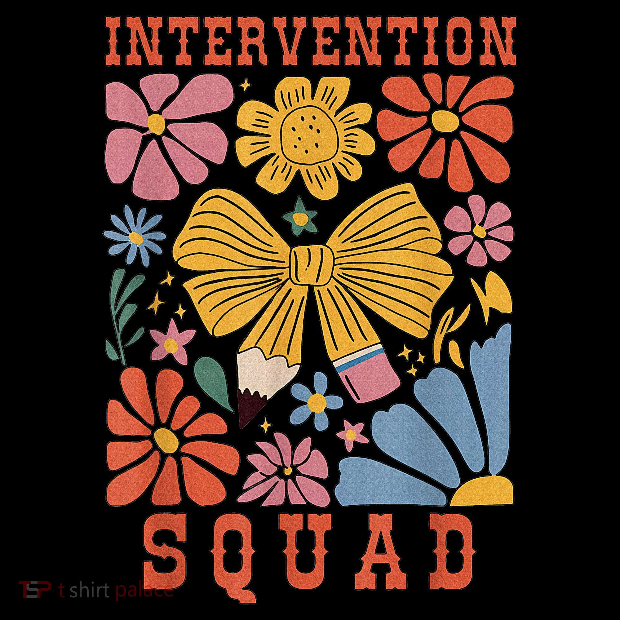 Boho Floral Coquette Intervention Squad Early Intervention Apron