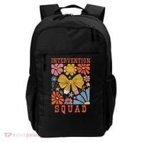 Boho Floral Coquette Intervention Squad Early Intervention Backpack thumb 0
