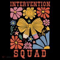Boho Floral Coquette Intervention Squad Early Intervention Bucket Hat thumb 4