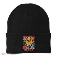 Boho Floral Coquette Intervention Squad Early Intervention Beanie thumb 0