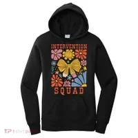 Boho Floral Coquette Intervention Squad Early Intervention Women's Hoodie thumb 0