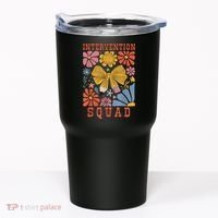 Boho Floral Coquette Intervention Squad Early Intervention Tumbler thumb 0