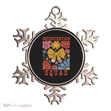 Boho Floral Coquette Intervention Squad Early Intervention Ornament