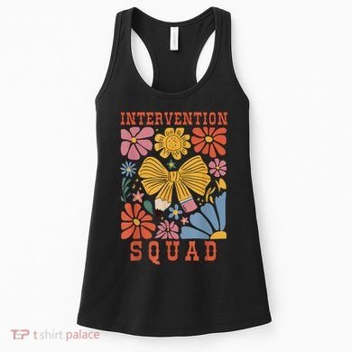 Boho Floral Coquette Intervention Squad Early Intervention Women's Tank Top