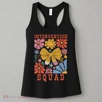 Boho Floral Coquette Intervention Squad Early Intervention Women's Tank Top thumb 3