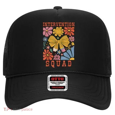 Boho Floral Coquette Intervention Squad Early Intervention Hat