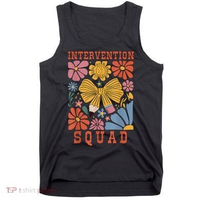 Boho Floral Coquette Intervention Squad Early Intervention Tank Top