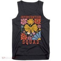 Boho Floral Coquette Intervention Squad Early Intervention Tank Top thumb 0