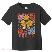 Boho Floral Coquette Intervention Squad Early Intervention Toddler T-Shirt thumb 0