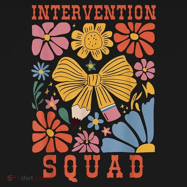 Boho Floral Coquette Intervention Squad Early Intervention Women's Long Sleeve Shirt