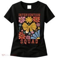 Boho Floral Coquette Intervention Squad Early Intervention Women's T-Shirt thumb 0