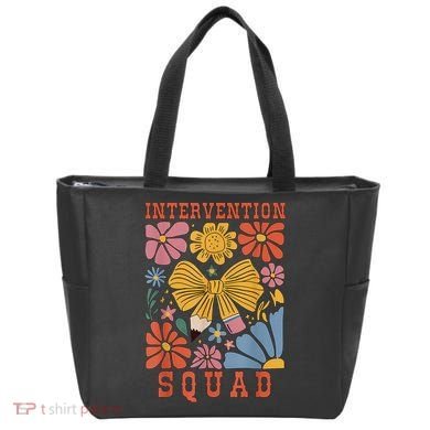Boho Floral Coquette Intervention Squad Early Intervention Tote Bag