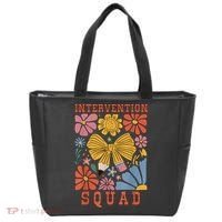Boho Floral Coquette Intervention Squad Early Intervention Tote Bag thumb 0