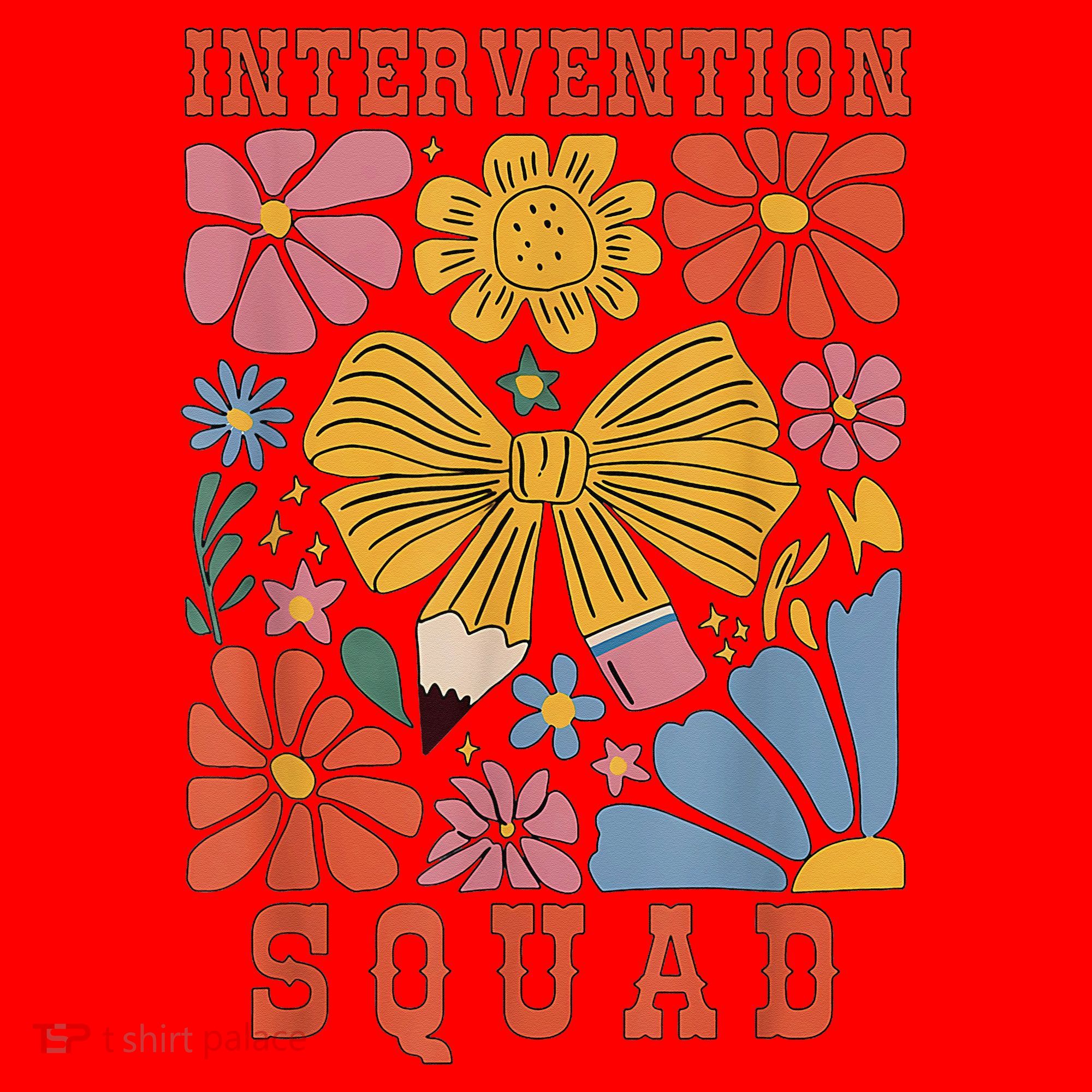 Boho Floral Coquette Intervention Squad Early Intervention Santa Hat