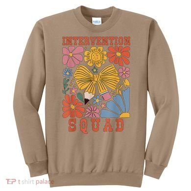 Boho Floral Coquette Intervention Squad Early Intervention Sweatshirt