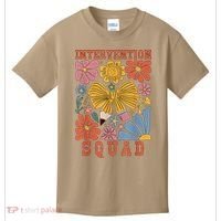 Boho Floral Coquette Intervention Squad Early Intervention Kids T-Shirt thumb 0